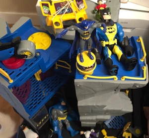 Imaginext Batman Batcave Spielset Konvolut, Fahrzeuge & Figuren - Bild 1 von 11