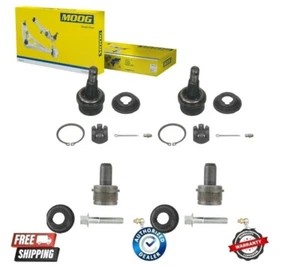NEW MOOG Front Upper & Lower Ball Joints Fits Ford Econoline E-150 Club Wagon - Picture 1 of 1