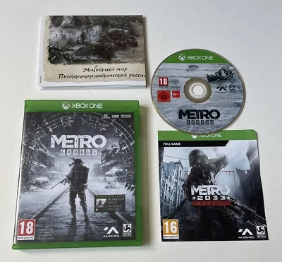 Metro Exodus Microsoft Xbox One Boxed PAL inkl. Poster & Redux 2033 Full Game Code - Bild 1 von 2