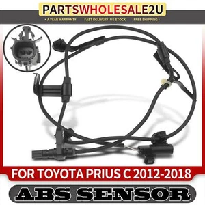 Front Left ABS Wheel Speed Sensor for Toyota Prius C 2012 14-18 1.5L 89543-52100 - Picture 1 of 8