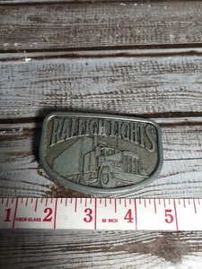 Raleigh Lights Fibbia da cintura vintage per sigarette tabacco semi camion camion (o2) - Foto 1 di 4