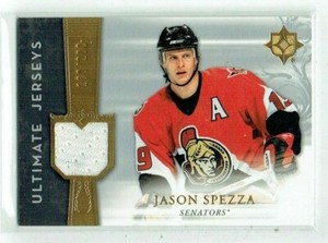 06-07 UD Upper Deck Ultimate Jerseys  Jason Spezza  /200  Jersey 