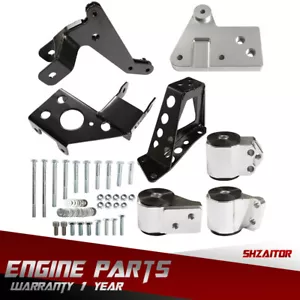 Engine Mounts Motor Swap Kit For Honda Civic 92-95 EG K20 K24 K-Series DC2 - Picture 1 of 13