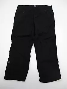 Pantalones capri de algodón con pierna ajustable talla 4 para mujer CALVIN KLEIN SPORT - Imagen 1 de 4