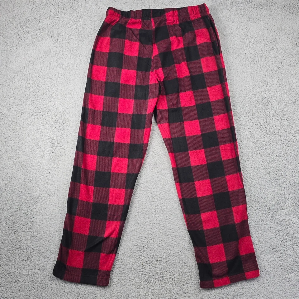 PANTALONES LUCKY BRAND Para Hombres GRANDES ROJOS A CUADROS SALÓN LIGEROS DORMIR POLAR PARA HOMBRES NUEVOS CON ETIQUETAS Foto 1 de 4