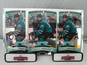 Mario Ferraro 2019-20 OPC O-PEE-CHEE Platinum Rookie lote de (3) #154 - Imagen 1 de 2