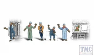 A2733 Woodland Scenics Painted Figures O Engineers - Picture 1 of 1