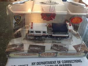 Code 3 NY Dept. of Corrections Mack CF Pumper 12357 1 OF 3000 2001 RELEASE - Picture 1 of 7