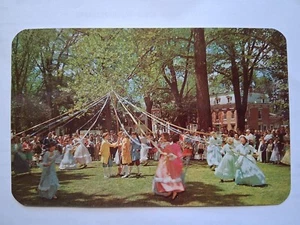 Old 1961 Postcard: Maypole Dances During Dover Days, Dover, Delaware No. DD 84 - Picture 1 of 2