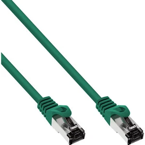 InLine® Patchkabel, S/FTP (PiMf), Cat.8.1, 2000MHz, halogenfrei, grün, 0,3m - Bild 1 von 1