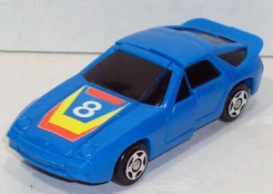 Vintage Remco 1984 Zybotz Series 1 Torque Blue Car Robot - Picture 1 of 4