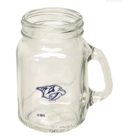 NHL Nashville Predators 4 Ounce Mini Mug Mason Jar Cover