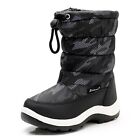 Apakowa Toddler Boys Cold Weather Snow Boots Size 7
