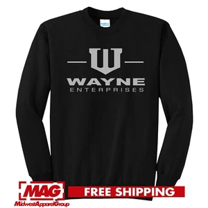 Sudadera Wayne Enterprises cuello redondo Batman Gotham Caballero Oscuro Bruce Comics - Imagen 1 de 3