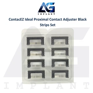 Ajustador de Contacto Proximal Ideal ContacEZ Tiras Negras 8 piezas Finas Una Cara - Imagen 1 de 4