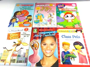 Girls 6 Book Lot Level 1-3 - Foto 1 di 14