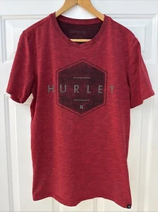 Hurley Sundried Tomato Heather Red T-Shirt - Size M? - Picture 1 of 2