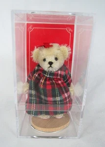 Muffy VanderBear Red Flannel Miniature Series 20th Anniversary Teddy Bear - Picture 1 of 9