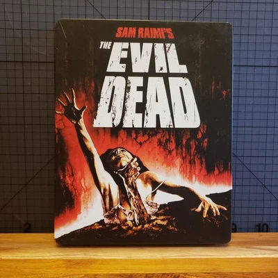 THE EVIL DEAD (1981) RARE OOP Blu-ray UK RED Steelbook. Zavvi Exclusive - Image 1 of 4