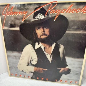Johnny Paycheck Vinyl Armed And Crazy - Picture 1 of 3