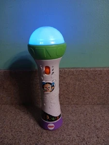Fisher Price Laugh & Learn Rock & Record Color Changing Microphone READ - Picture 1 of 5
