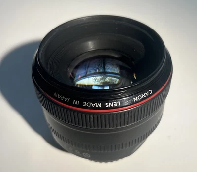 Canon EF 50mm F/1.2L USM Telephoto Lens for Canon Digital SLR Cameras - Image 1 of 4