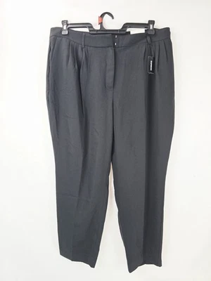 Pantalones de vestir Express para mujer negros 14R estilista tiro súper alto elásticos nuevos con etiquetas Foto 1 de 4