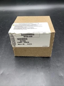 Genuine OEM Whirlpool KitchenAid Dishwasher DRAIN PUMP WP661658 661658 OPEN BOX - Picture 1 of 6