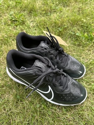 new youth 5 Nike Alpha Huarache 4 Keystone multi sport Cleats DJ6525-002 shark - Image 1 of 4