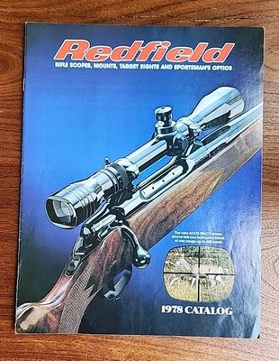 1978 Redfield Field Spotting Gun Scopes Sales Brochure Catalog Accessories - Image 1 of 4