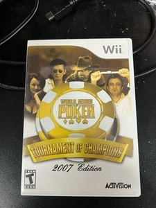 World Series Poker: Torneo dei Campioni ~ Wii 2007 Completo - Foto 1 di 3