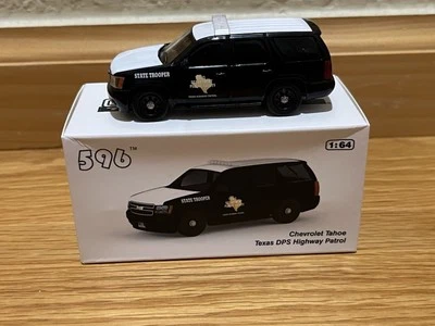 596 MODEL 1:64 Chevrolet Tahoe Texas DPS Highway Patrol 1/1999 Limited Edition - Image 1 of 4
