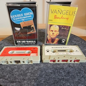 Jon And Vangelis Short Stories /Friends Of Mr Cairo Cassette + FREE Beaubourg! - Picture 1 of 5