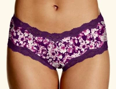 MAIDENFORM Sexy Imprescindible Lujoso Encaje Ciruela Cheeky Hipster Panty Para Mujer S M 6 Foto 1 de 4