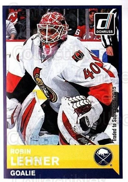 2015-16 Panini Stickers #29 Robin Lehner - Image 1 of 1