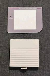 For Nintendo Game Boy 1989 DMG001 Plastic Lens and Battery Cover Set - Picture 1 of 1