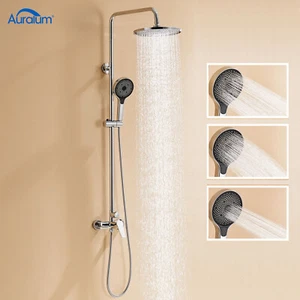 Regendusche Duschsystem Duschset Duscharmatur mit Handbrause Dusche Badezimmer - Bild 1 von 12