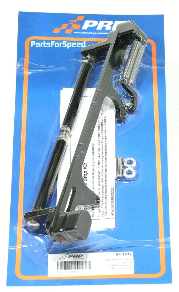 Soporte de parada de acelerador manual PRP 2472 Holley Dominator 4500 cable Carb Mopar EE. UU. Foto 1 de 1