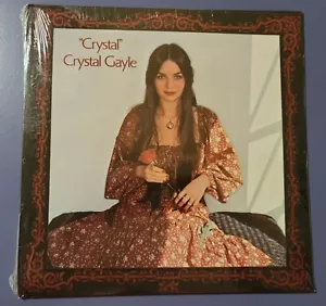 Crystal Gayle Crystal Vinyl 1977 United Artists Records With Poster Sealed - Picture 1 of 7
