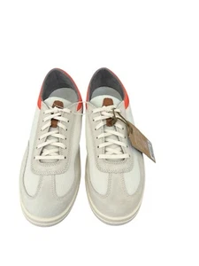 Olukai Men’s Pūnini Sneakers - Size 10 - Off White / Momo Orange - Picture 1 of 10