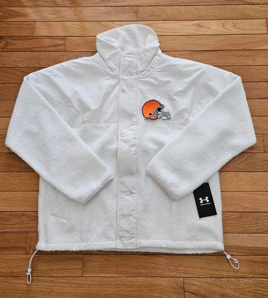 Cleveland Browns Under Armour Mission Boucle Jacket/Swacket for Ladies NWT - Image 1 of 1