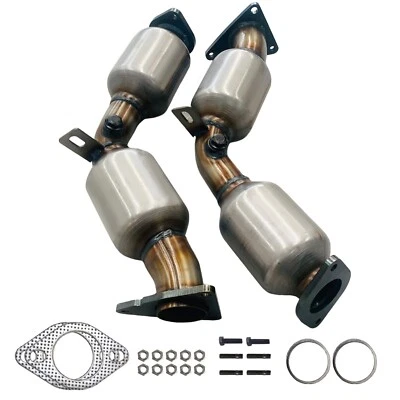 Catalytic Converter set For 2008 2009 2010 2011 2012 2013 Infiniti G37 3.7L - Imagem 1 de 4