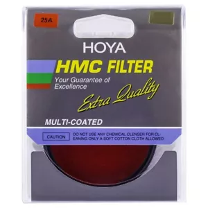 Hoya HMC 67mm Red 25A Multi-Coated B&W Filter - **AUTHORIZED HOYA USA DEALER** - Picture 1 of 3