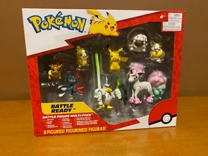 2021 Pokemon Battle Ready - 8 Figuren Multipack Pikachu Eevee Wooloo Vamper NEU - Bild 1 von 1