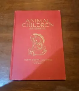 1913 Animal Children By Edith Brown Kirkwood Friends Of Forest Plain - Picture 1 of 5