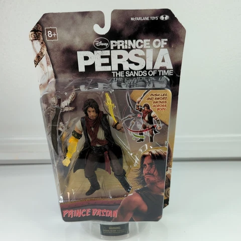 Prince of Persia Sands of Time Prince Dastan action figure yellow arm New Cover