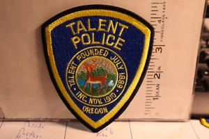 police patch   TALENT POLICE OREGON - Picture 1 of 1