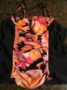 Woman’s Swim Christina Tankini top Size 12 Cup 34 C NWT - Picture 1 of 8
