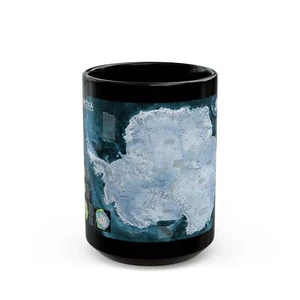 Taza de café negra Antártida (2002) (mapa) - Imagen 1 de 9