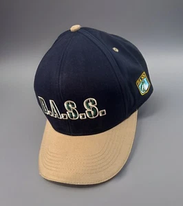 BASS Bassmasters Cap Mens Baseball Adjustable Hat Blue Logo Cotton Fishing NEW - Picture 1 of 10